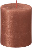 Bolsius Shimmer rustiekkaars 80/68 Amber