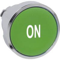 Schneider Electric ZB4BP383 ZB4BP383 Met membraam, Terugstelbaar (Ø) 22 mm Zonder markering Chroom, Groen 1 stuk(s)