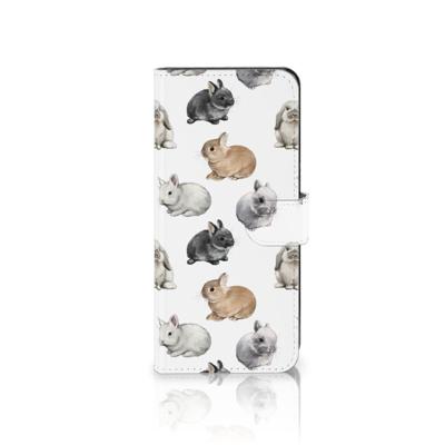 Telefoonhoesje | Met pasjeshouder | voor OPPO A98 5G Konijntjes