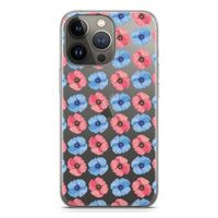 Klaproosjes: iPhone 13 Pro Transparant Hoesje