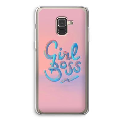 Girl boss: Samsung Galaxy A8 (2018) Transparant Hoesje