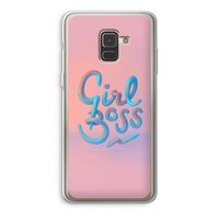 Girl boss: Samsung Galaxy A8 (2018) Transparant Hoesje Girl boss: Samsung Galaxy A8 (2018) Transparant Hoesje