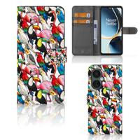 OnePlus Nord CE 3 Lite | Telefoonhoesje | Met pasjeshouder | Birds