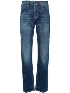 7 For All Mankind jean droit Exchange à taille mi-haute - Bleu