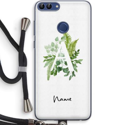 Green Brush: Huawei P Smart (2018) Transparant Hoesje met koord