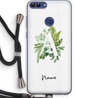 Green Brush: Huawei P Smart (2018) Transparant Hoesje met koord