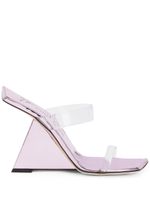 Giuseppe Zanotti sandales Florance Plexi 105 mm - Rose - thumbnail