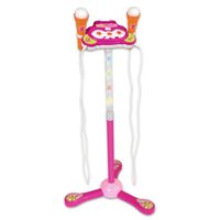 Bontempi stage microfoon roze