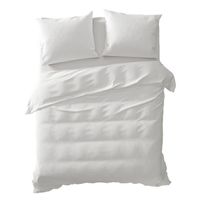 Yellow Gard Dekbedovertrek - Lits-jumeaux (260x200/220 Cm + 2 Slopen) - Percal Katoen - Wit - thumbnail