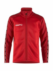 Craft 1912730 Squad 2.0 Full Zip Jr - Bright Red/Express - 158/164