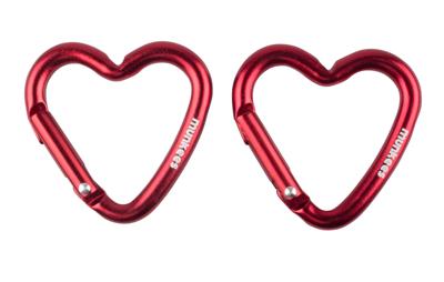 Munkees Mini Heart Carabiner 2 Pcs Carabiner