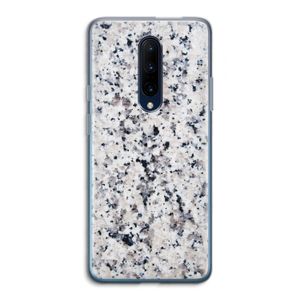 Gespikkelde marmer: OnePlus 7 Pro Transparant Hoesje