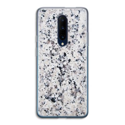 Gespikkelde marmer: OnePlus 7 Pro Transparant Hoesje