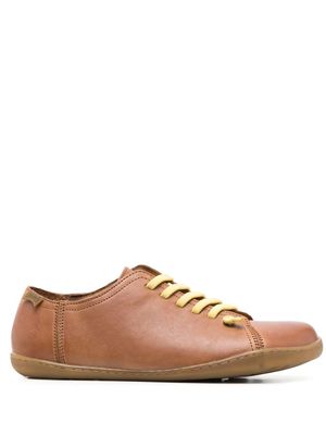 Camper baskets Peu Cami en cuir - Marron