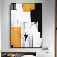 handgeschilderde grote impasto muur kunst textuur pattle mes olieverf canvas - handgemaakte Paletmes kunst getextureerde abstracte schilderkunst - moderne muur kunst schilderij voor woonkamer Lightinthebox