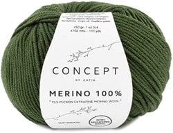 Katia Merino 100% 023 Donker groen