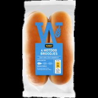 Jumbo Hotdog Broodjes 4 Stuks