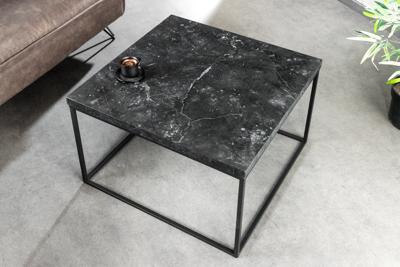 Moderne salontafel ARCHITECTURE 60cm grafiet metalen frame - 44759