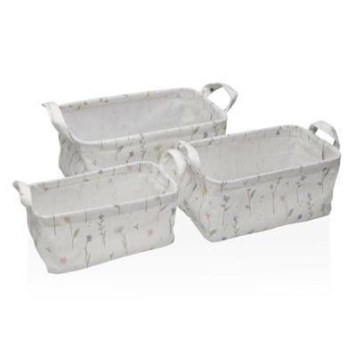 Mandenset Versa Laison Textiel 28 x 18 x 14 cm