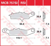 TRW Remblokken, en remschoenen voor de moto, MCB757SI Sinter offroad - thumbnail