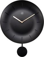NeXtime nx-7339zw wandklok nxt bowl ø 30 cm zwart