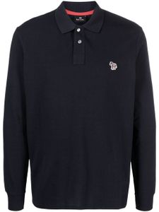 PS Paul Smith polo à patch logo - Bleu