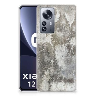 Xiaomi 12 Pro | TPU | Siliconen hoesje | Beton Print