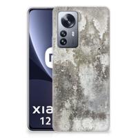 Xiaomi 12 Pro | TPU | Siliconen hoesje | Beton Print