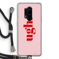 Ugh: OnePlus 8 Pro Transparant Hoesje met koord