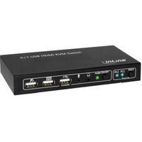 InLine 62602I Zwart KVM-switch