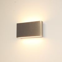 Artdelight Wandlamp Box L 17 cm H 9 cm mat chroom - thumbnail