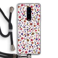 Planets Space: OnePlus 8 Transparant Hoesje met koord