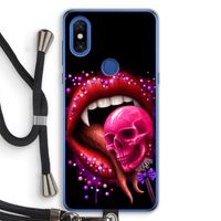 Dodelijk zoet: Xiaomi Mi Mix 3 Transparant Hoesje met koord