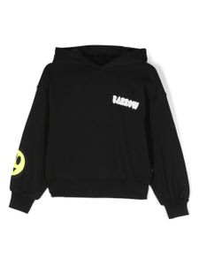 Barrow kids hoodie en coton à logo imprimé - Noir