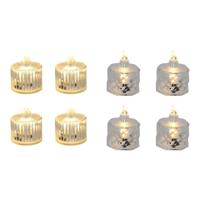 Theelicht transparant 3.7x5cm doos a 12