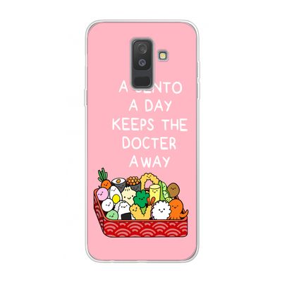 Bento a day: Samsung Galaxy A6 Plus (2018) Transparant Hoesje