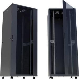 Intellinet 713627 19inch-patchkast (b x h x d) 600 x 778 x 600 mm 16 HE Zwart (RAL 9005)