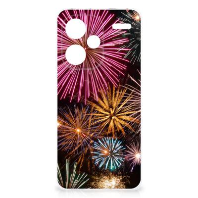 Xiaomi Redmi Note 13 Pro Plus | Sillicone Back Cover | Vuurwerk