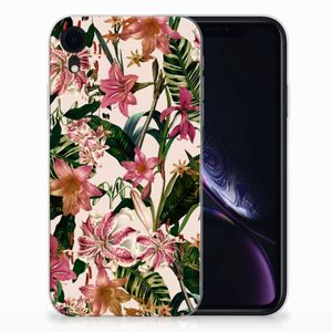 Apple iPhone Xr TPU Case Flowers