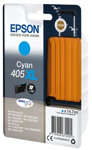 Epson inktcartridge 405XL, 1.100 pagina's, OEM C13T05H24010, cyaan