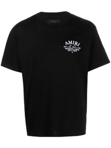 AMIRI t-shirt à logo imprimé - Noir