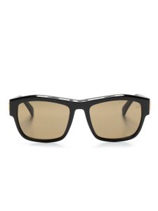 Dunhill lunettes de soleil à monture rectangulaire - Noir