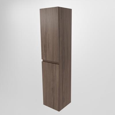 Kolomkast Mondiaz Aivy Hangend 160x35x35 cm MDF 2 Deuren Softclose Greeploos Mocha Mondiaz