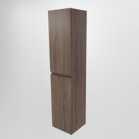 Kolomkast Mondiaz Aivy Hangend 160x35x35 cm MDF 2 Deuren Softclose Greeploos Mocha Mondiaz