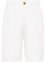 Brunello Cucinelli bermuda en coton - Blanc