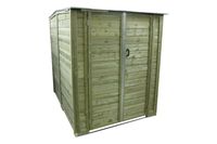 Multi-functionele motorberging 150x270x214 cm- - Hout- Lutrabox