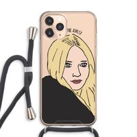 Ashley: iPhone 11 Pro Max Transparant Hoesje met koord