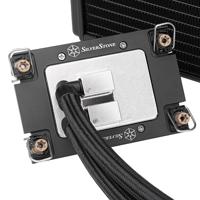 Silverstone SST-XE360-4677 koelsysteem voor computers Processor Alles-in-één vloeistofkoeler 12 cm Zwart 1 stuk(s) - thumbnail