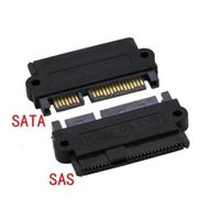 SAS 29Pin Female to SATA 22 Pin Male Plug Adapter Converter - thumbnail
