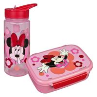 Undercover Broodtrommel en drinkbeker set minnie mouse